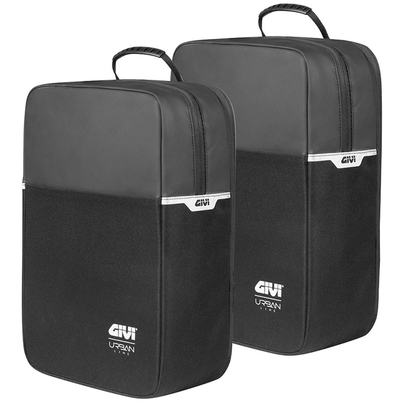 Pair of Givi bike BOULEVARD 13lt Bags - Black