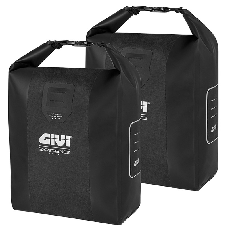 Pair of Givi bike JUNTER 14lt Bags - Black