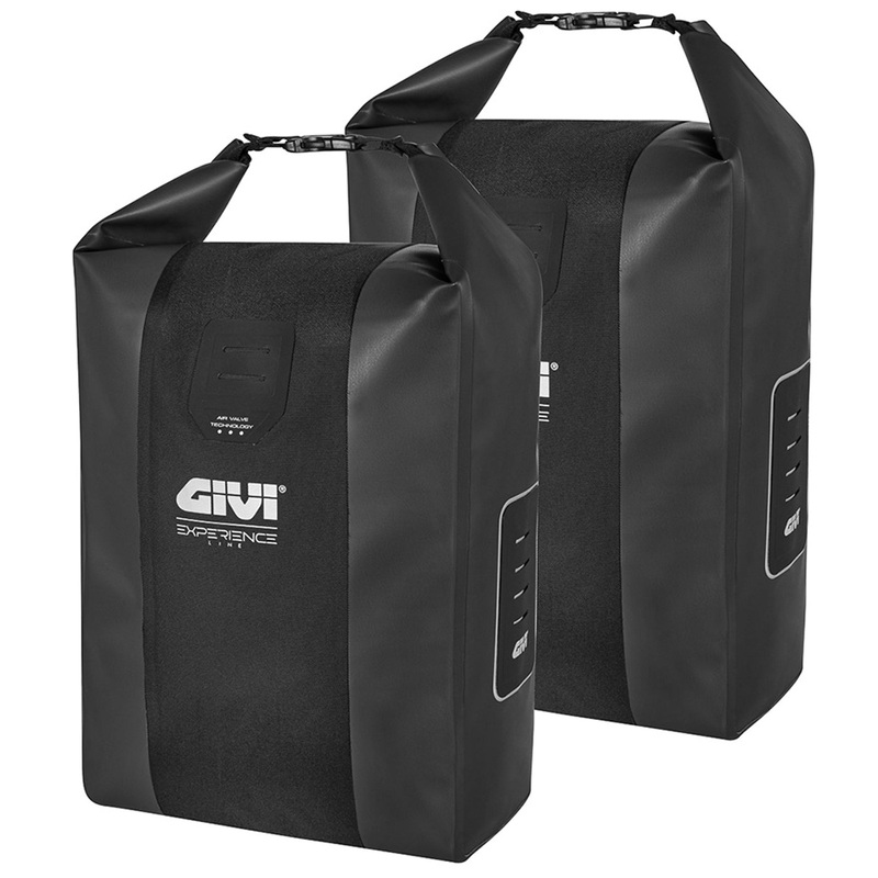 Pair of Givi bike JUNTER 20lt Bags - Black