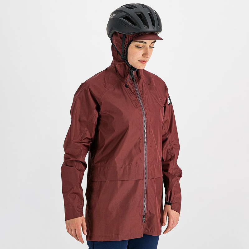 Sportful Metro Hardshell women jacket - Red