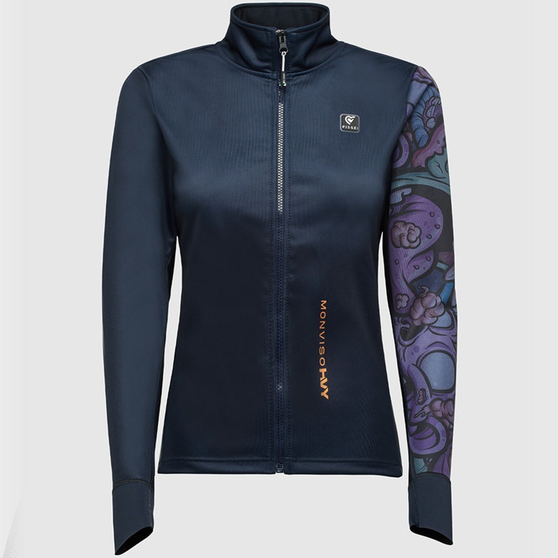 Pissei Monviso Heavy women jacket - Blue monster