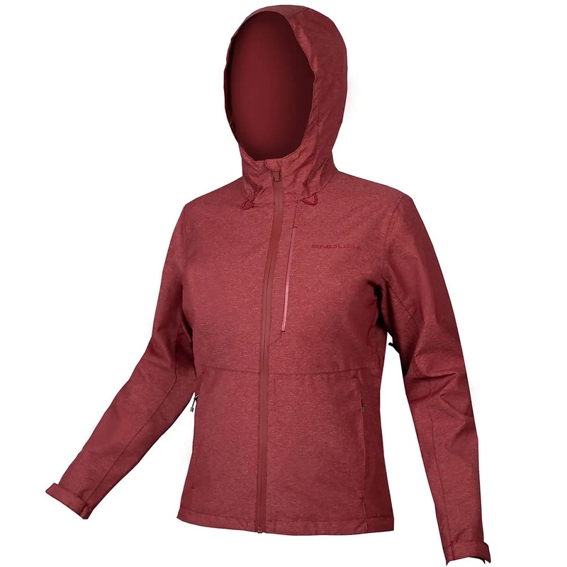 Endura Hummvee Waterproof Hooded woman jacket - Bordeaux