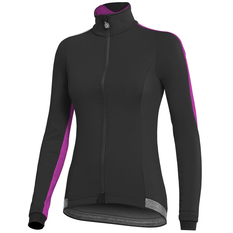 Dotout Le Maillot woman jacket - Black fuchsia