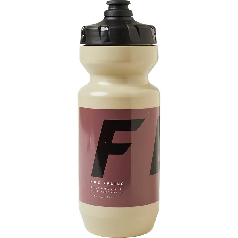 Fox Purist 650ml water bottle - Beige