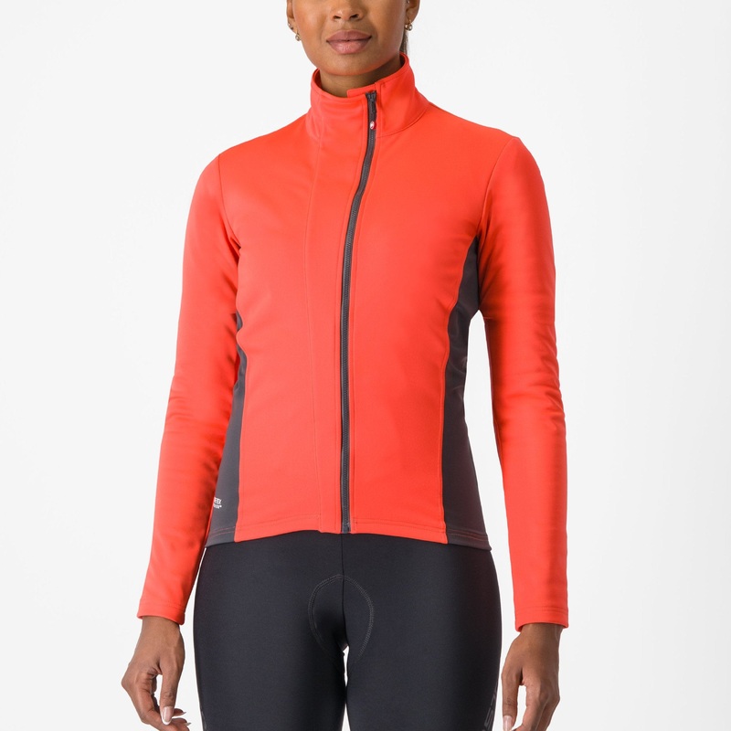 Castelli Transition 2 women jacket - Dark pink