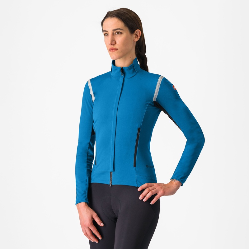 Castelli Perfetto RoS 2 woman jacket - Blue