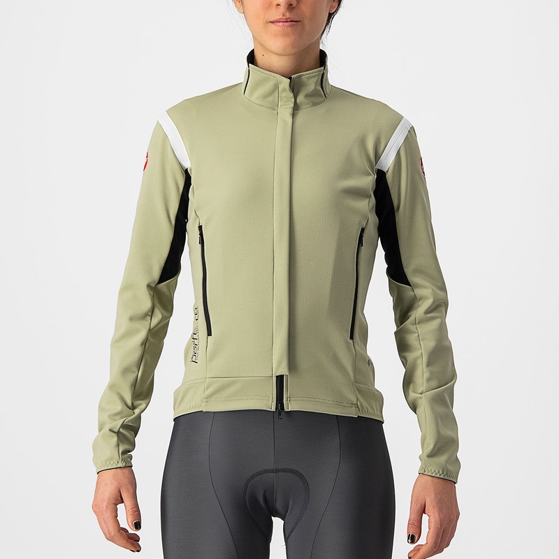 Castelli Perfetto RoS 2 woman jacket - Green