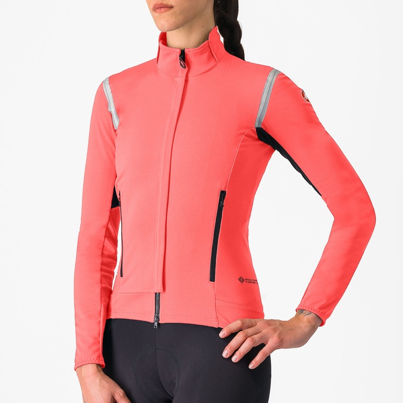 Castelli Perfetto RoS 2 woman jacket - Light pink
