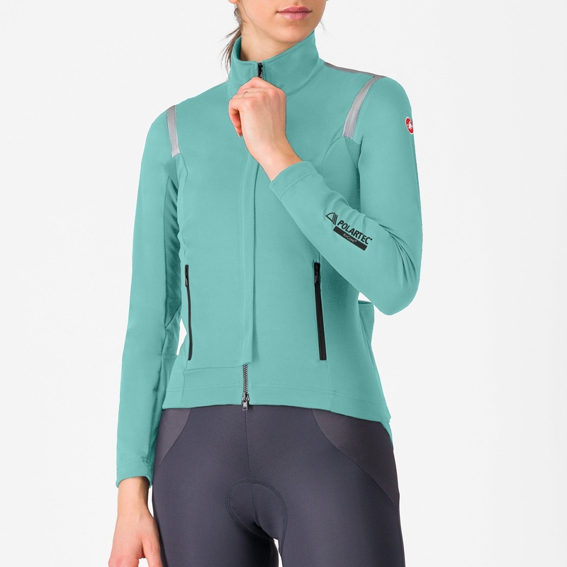 Castelli Perfetto RoS 3 women jacket - Light blue