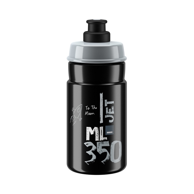Elite Jet Logo bottle 350ml - Black