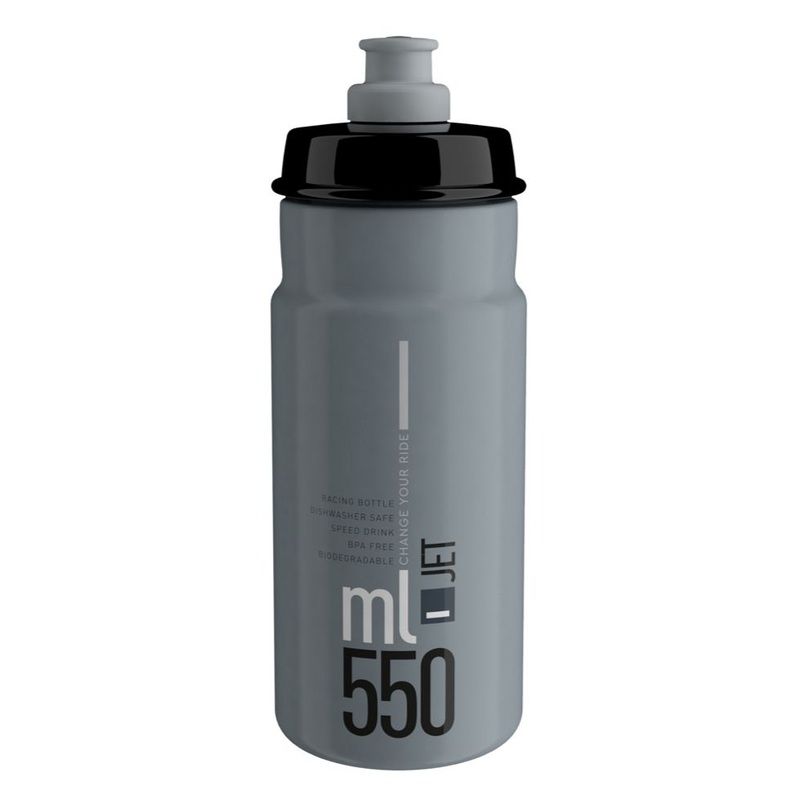 Elite Jet Logo Bottle 550ml - Grey