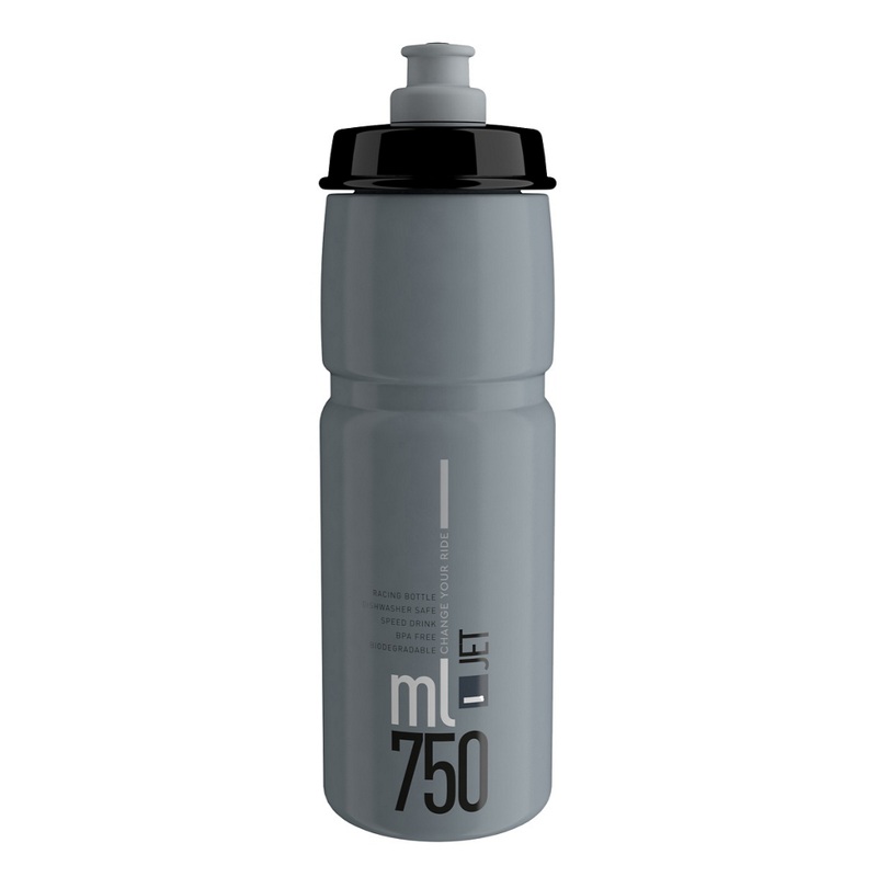 Elite Jet Logo bottle 750ml - Black