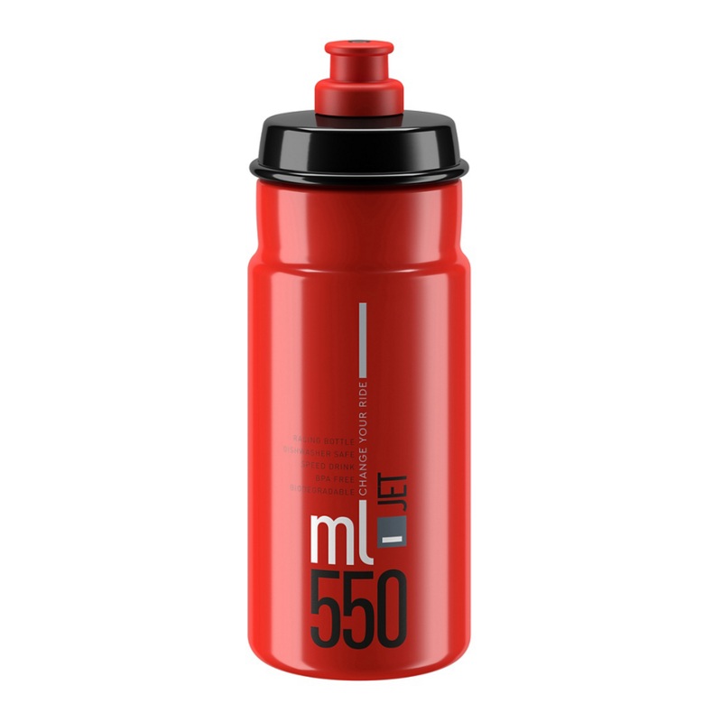 Elite Jet Logo Water bottle 550ml - Red
