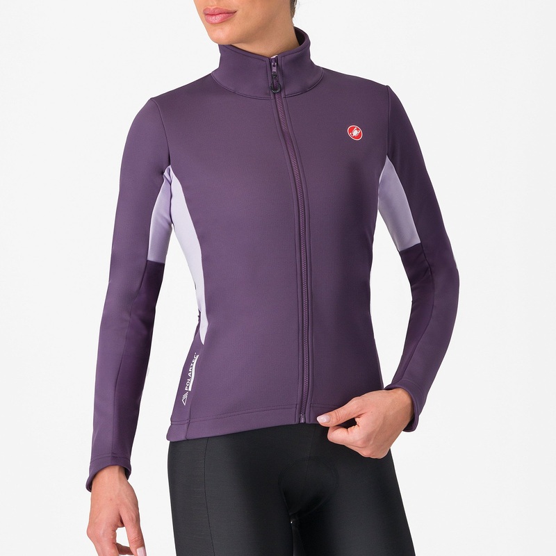 Castelli Entrata 2 women jacket - Violet