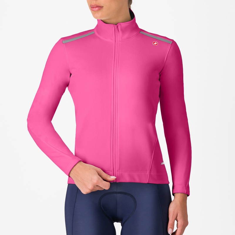 Castelli Espresso Air women jacket - Violet