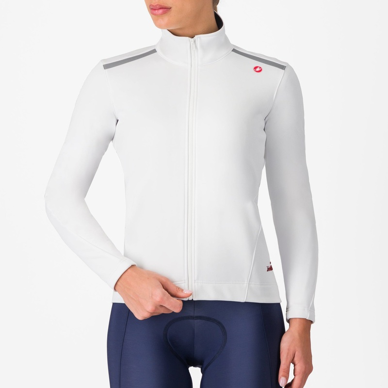 Castelli Espresso Air women jacket - White