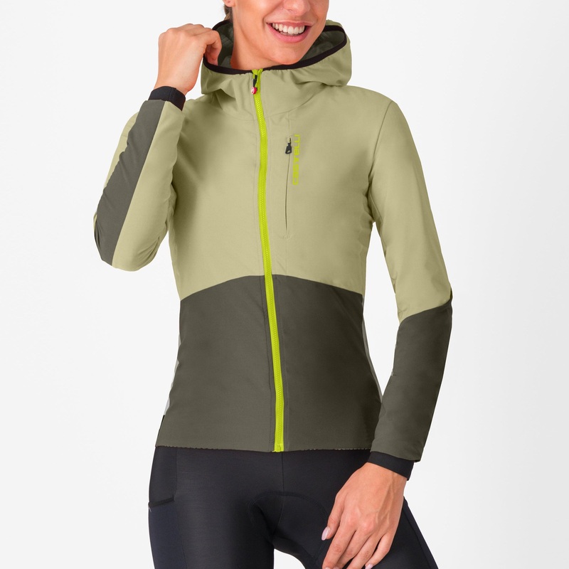 Castelli Fly Unltd women jacket - Green
