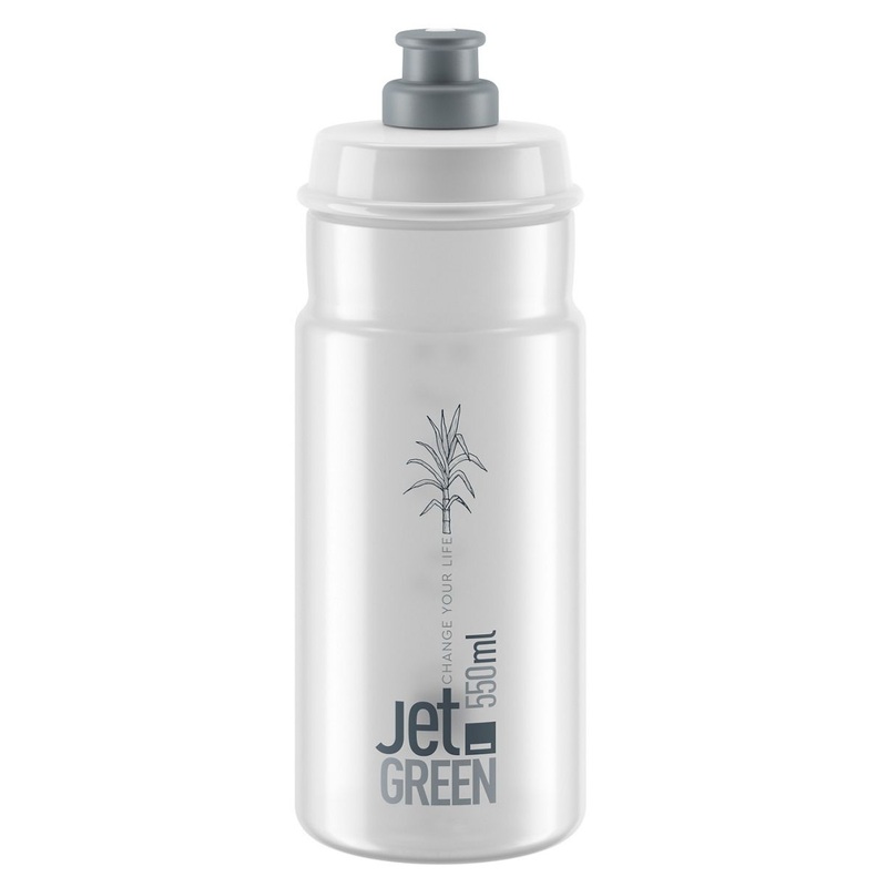Elite Jet Green Bottle 550ml - Transparent
