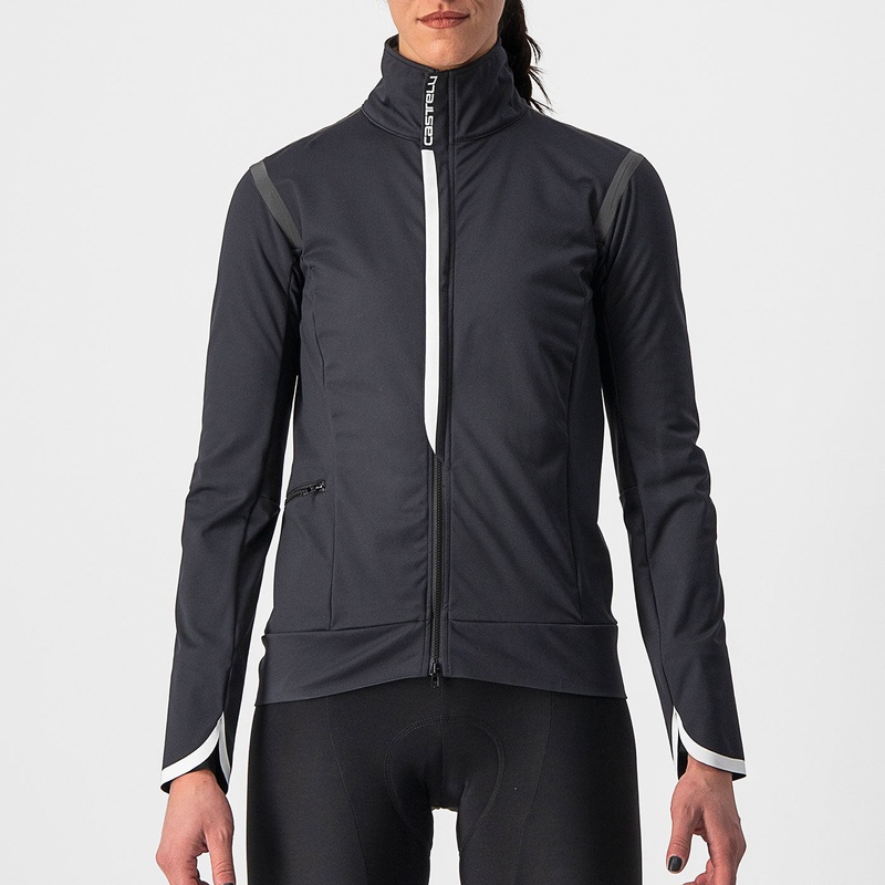 Castelli Alpha Ultimate Insulated woman jacket - Black
