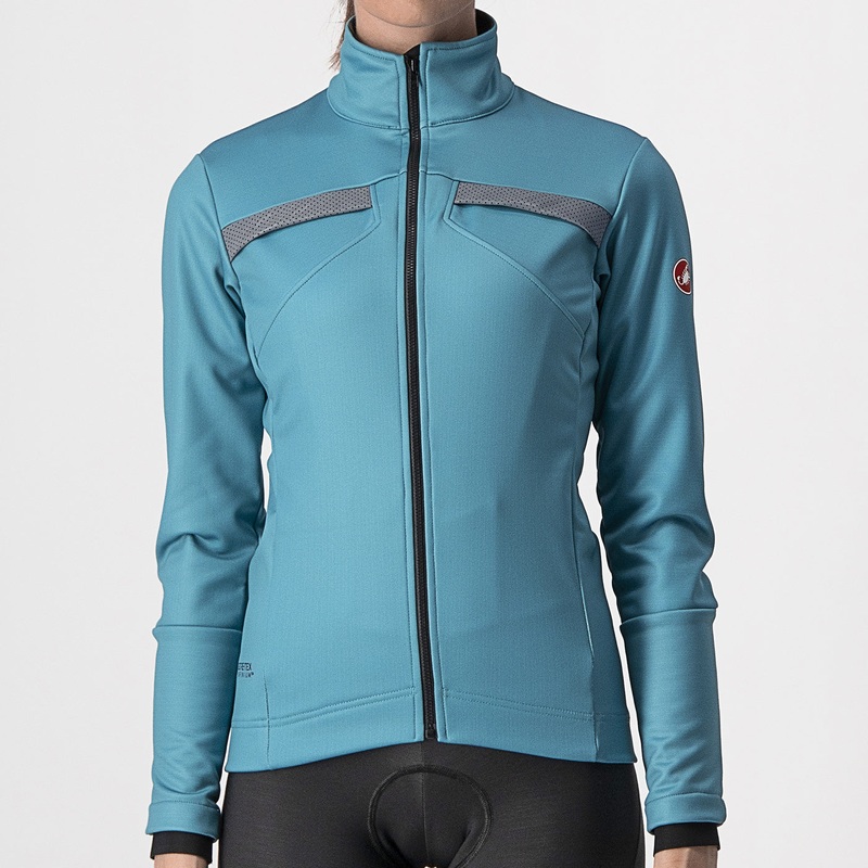 Castelli Dinamica woman Jacket - Green