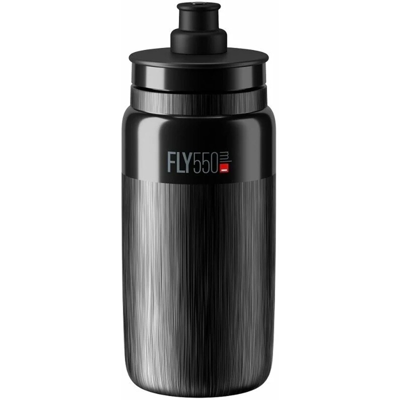 Elite Fly Tex Water Bottle 550ml - Black