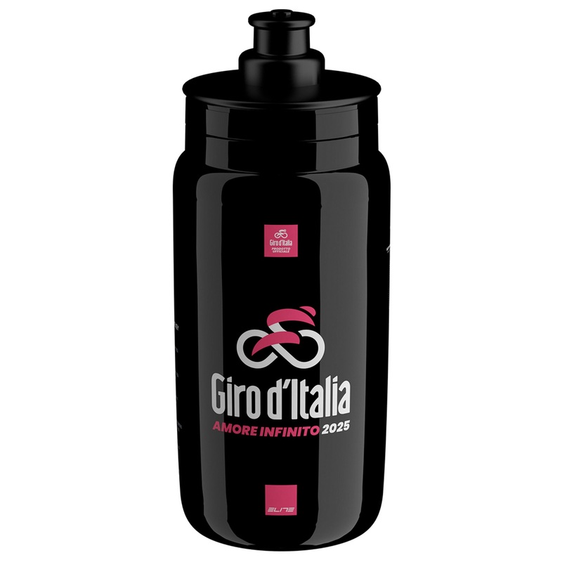 Elite Fly water bottle Giro d'Italia 2025 - Black