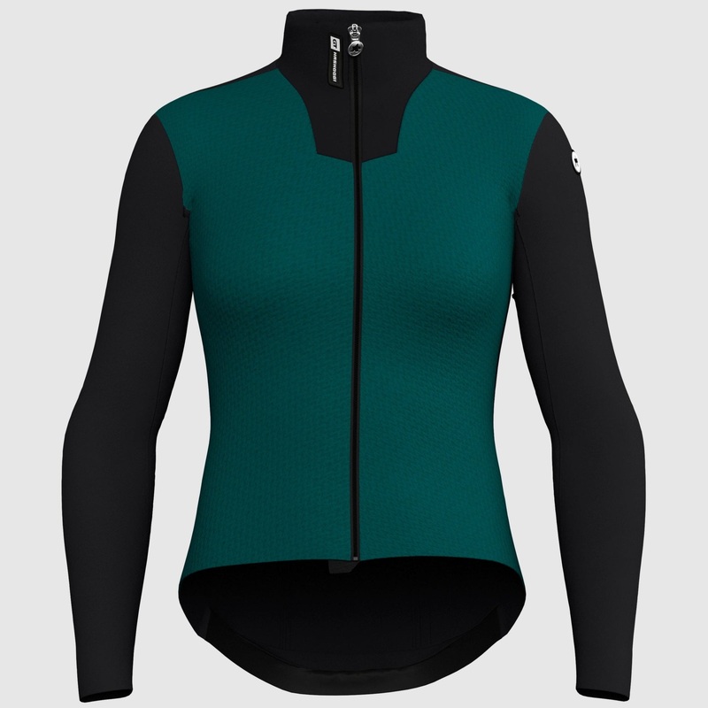 Assos UMA GT HASHOOGI Winter S11 woman jacket - Green