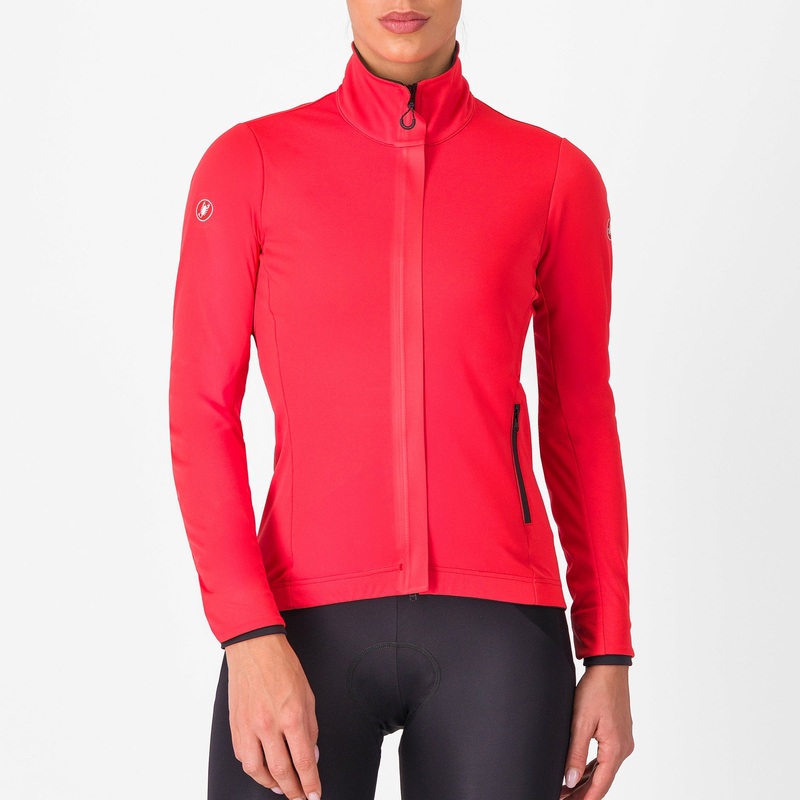 Castelli Alpha 150 women jacket - Pink