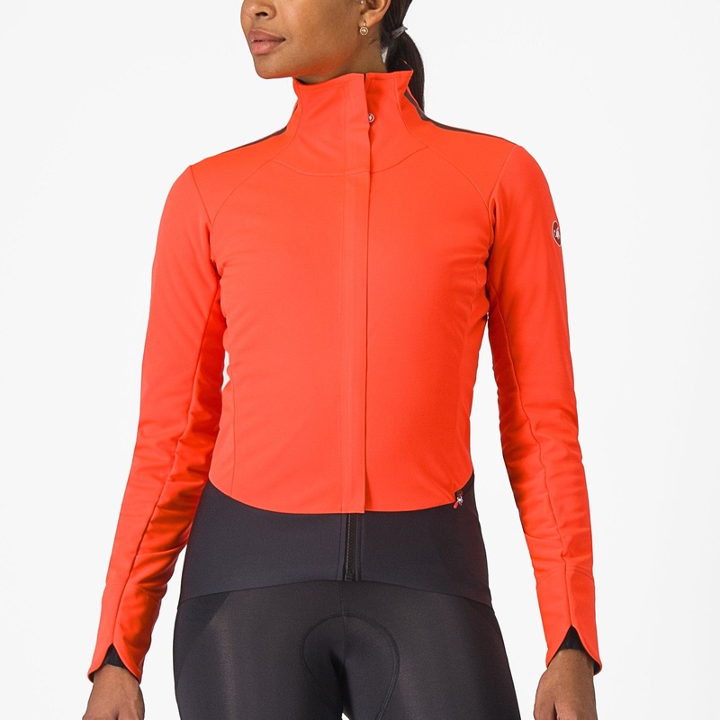 Castelli Alpha Doppio RoS women jacket - Pink