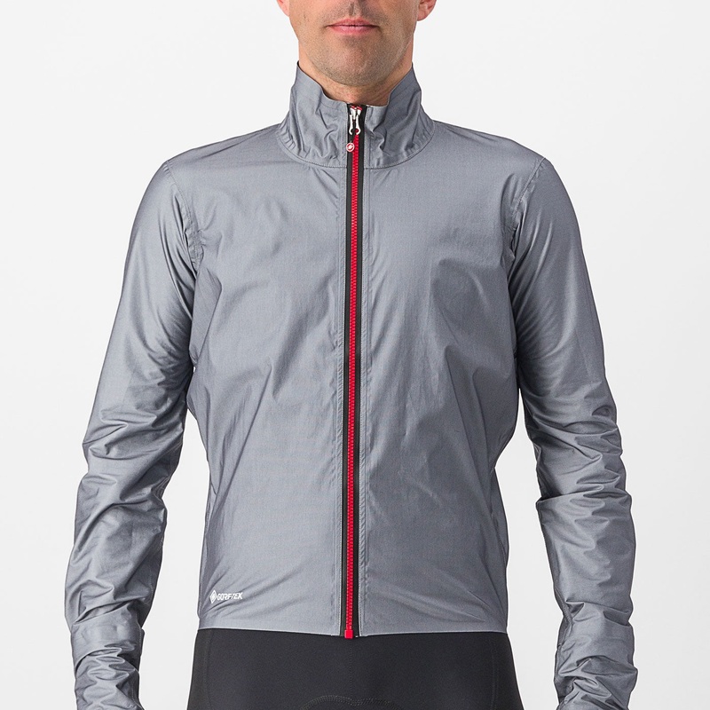 Castelli Tempesta Lite Rain jacket - Grey