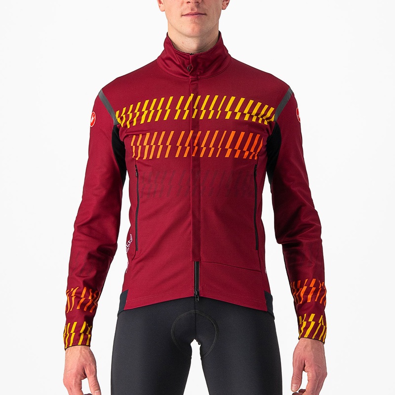 Castelli Unlimited Perfetto RoS jacket - Bordeaux
