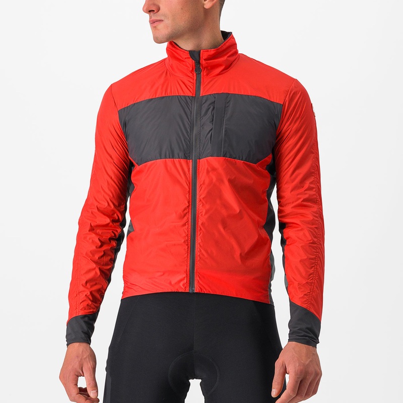 Castelli Unlimited Puffy Jacket - Red
