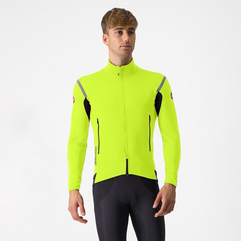 Castelli Perfetto RoS 2 jacket - Fluo yellow
