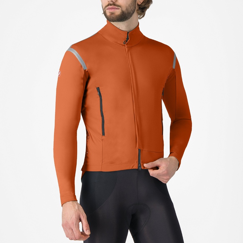 Castelli Perfetto RoS 3 jacket - Orange