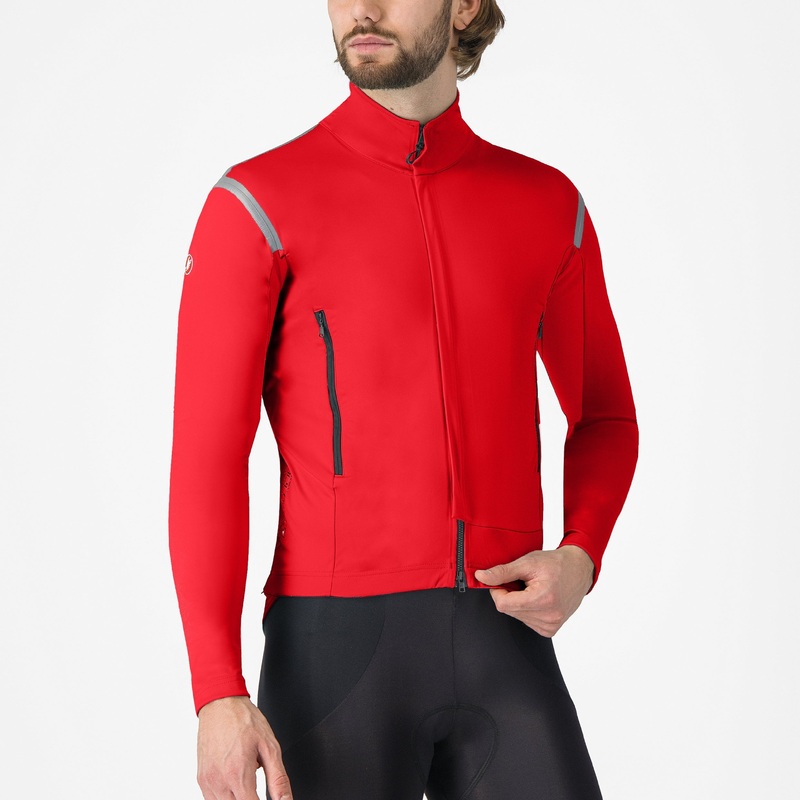 Castelli Perfetto RoS 3 jacket - Red
