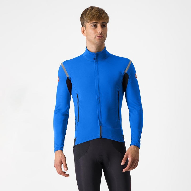 Perfetto RoS 2 Castelli jacket - Electric blue