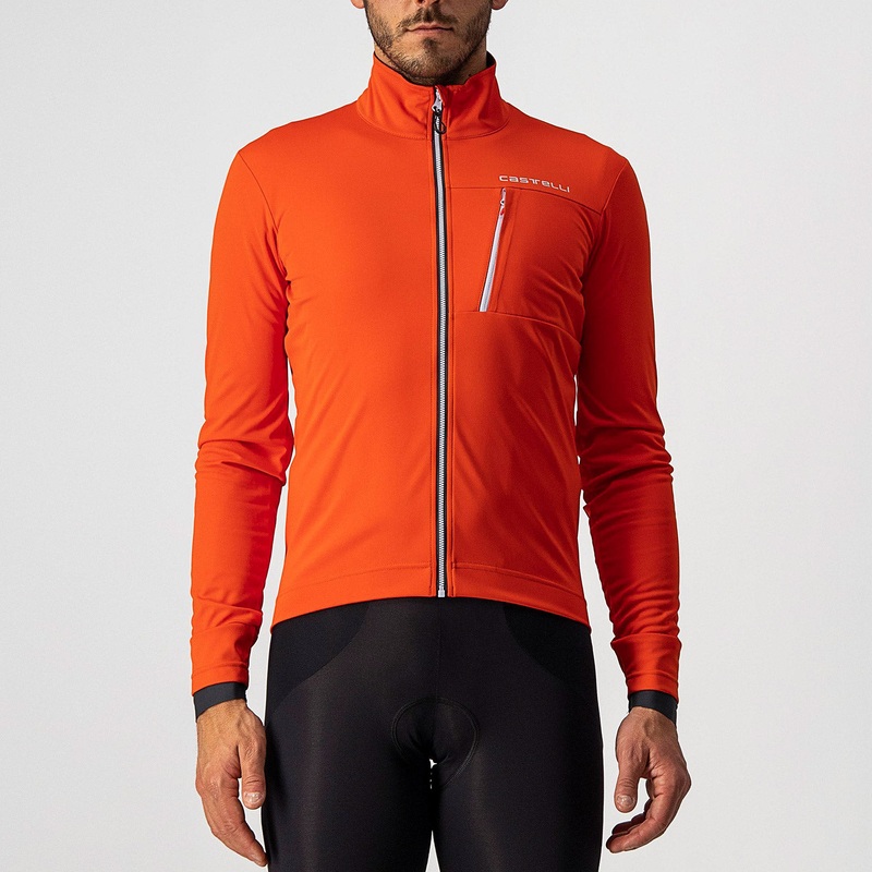 Castelli Go jacket - Orange