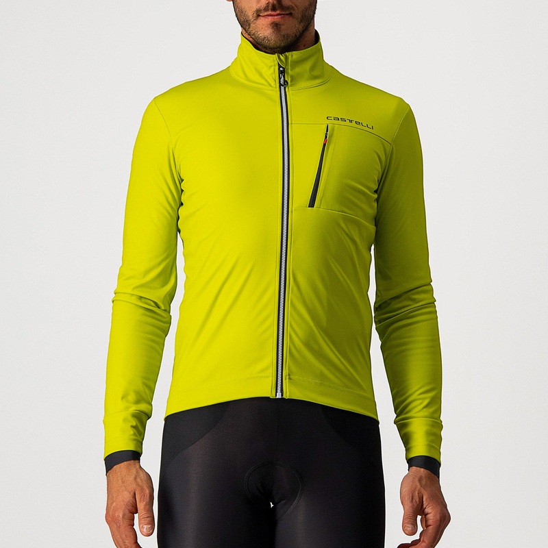 Castelli Go jacket - Yellow