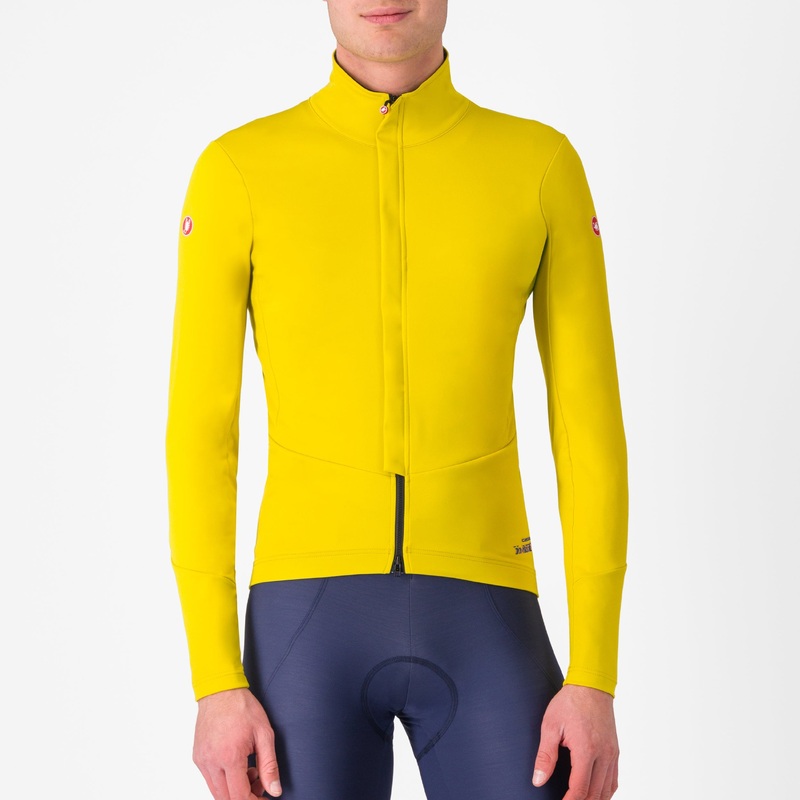 Castelli Perfetto Air jacket - Light yellow
