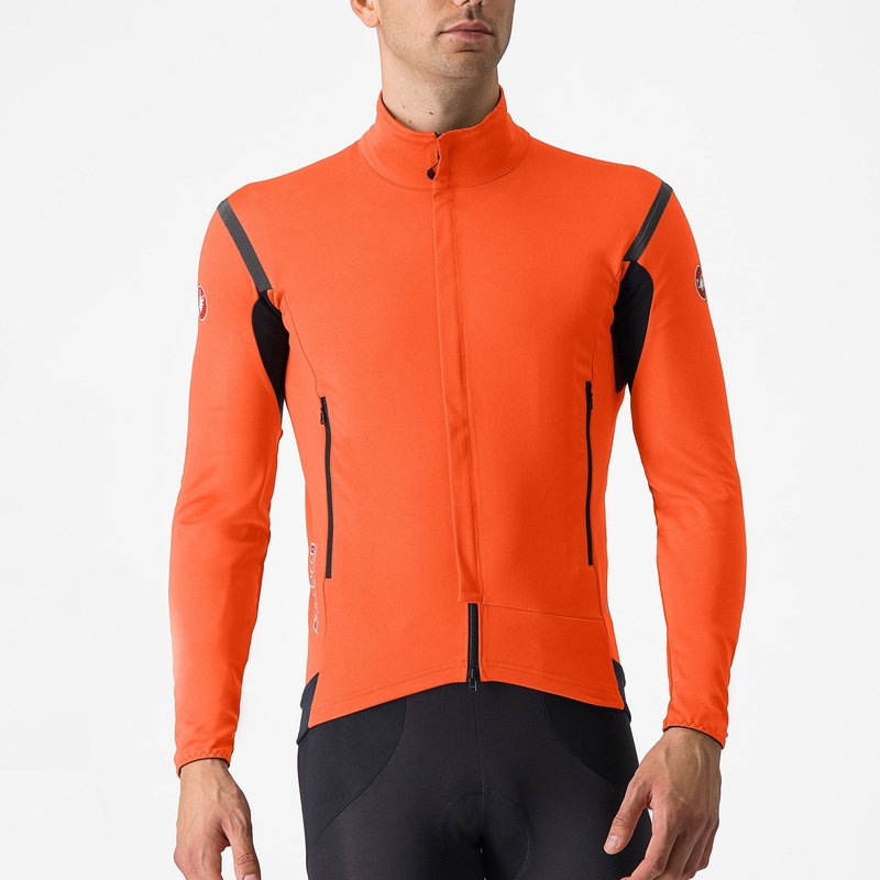 Perfetto RoS 2 Castelli jacket - Dark orange