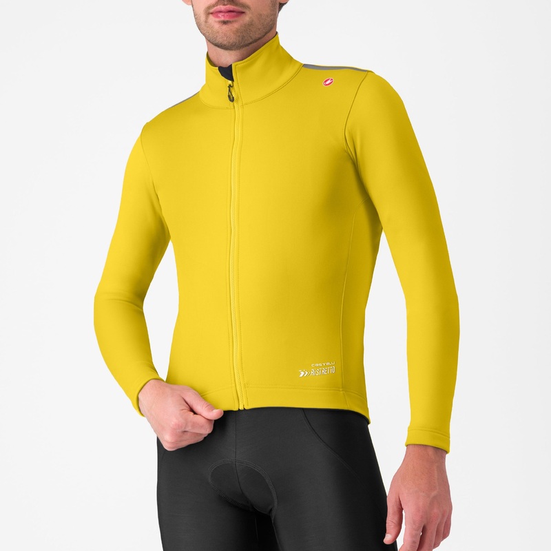Castelli Espresso Air jacket - Yellow light