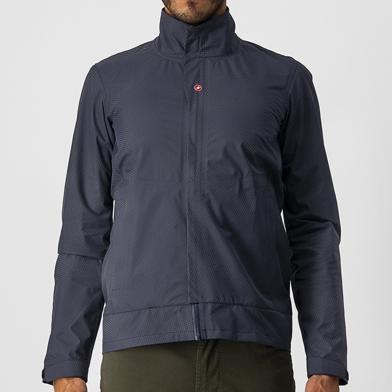 Castelli Commuter Reflex jacket - Blue