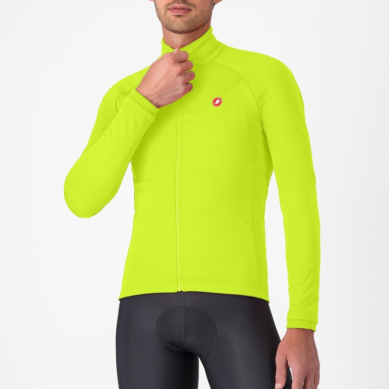 Castelli Competizione jacket - Yellow