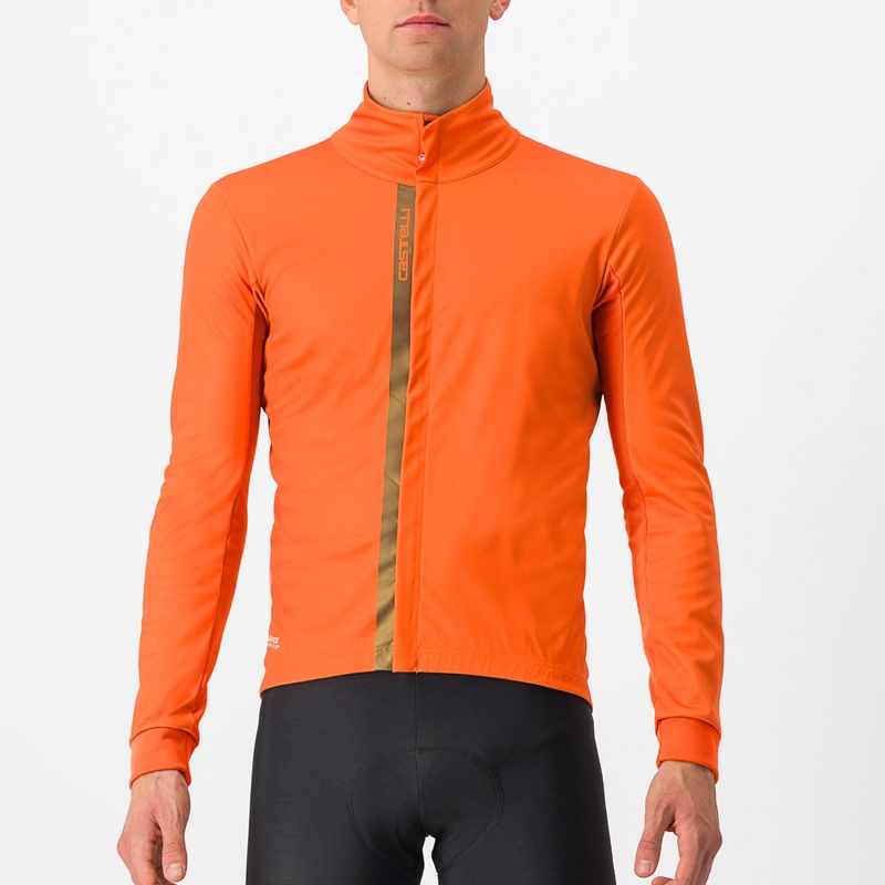 Castelli Entrata Jacket - Orange