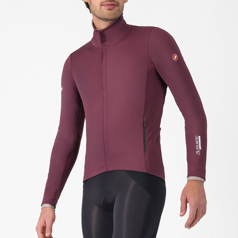 Castelli Alpha 150 jacket - Bordeaux