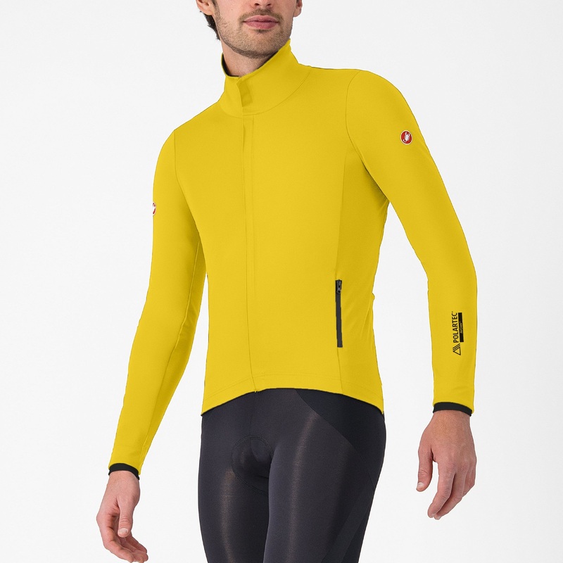 Castelli Alpha 150 jacket - Yellow