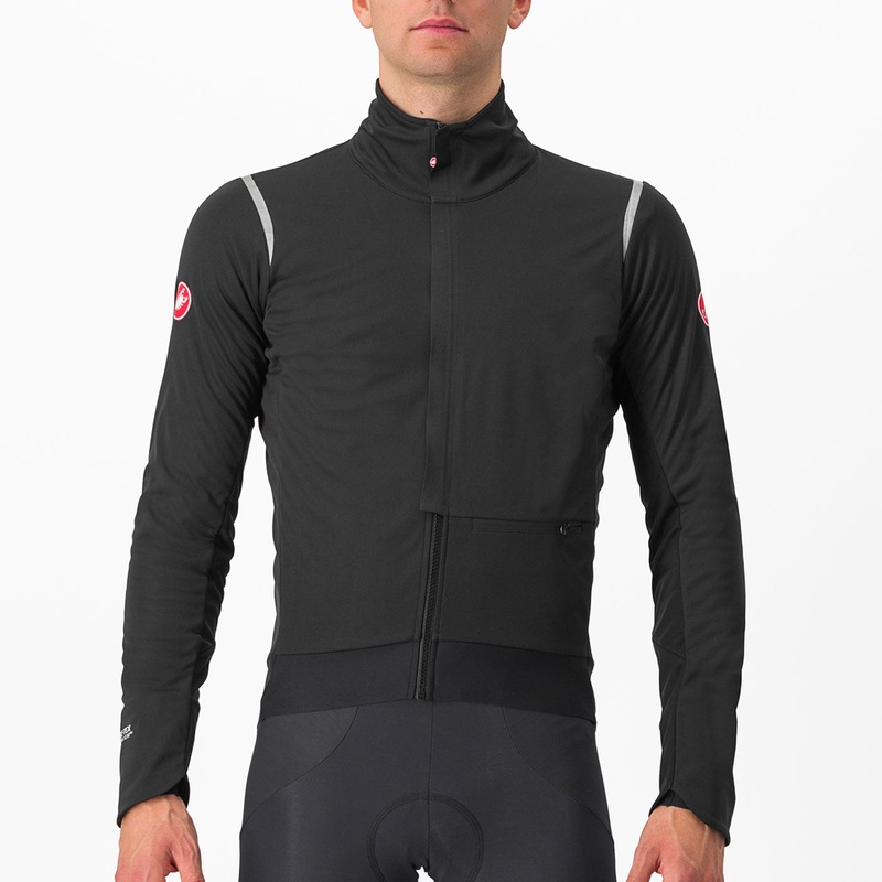 Castelli Alpha Doppio RoS jacket - Black