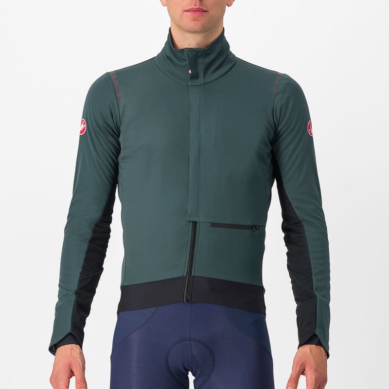 Castelli Alpha Doppio RoS jacket - Green