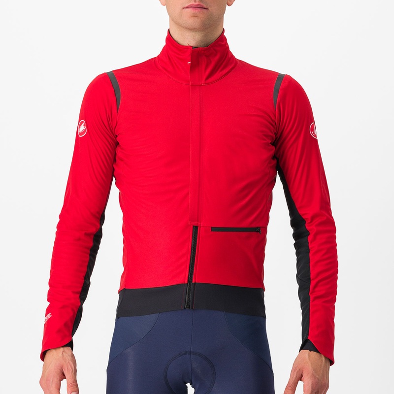 Castelli Alpha Doppio RoS jacket - Red