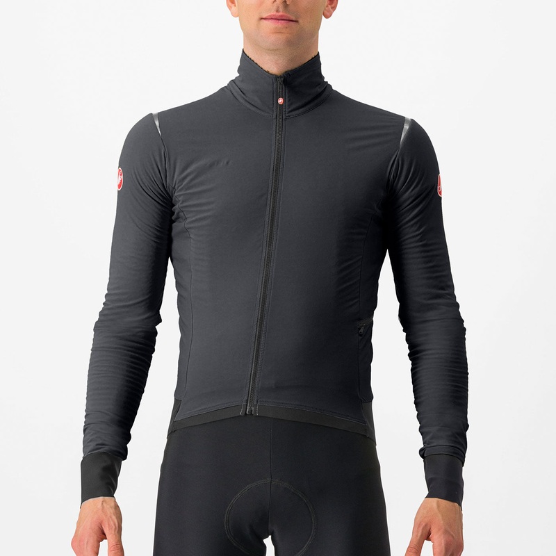 Castelli Alpha Flight RoS jacket - Black